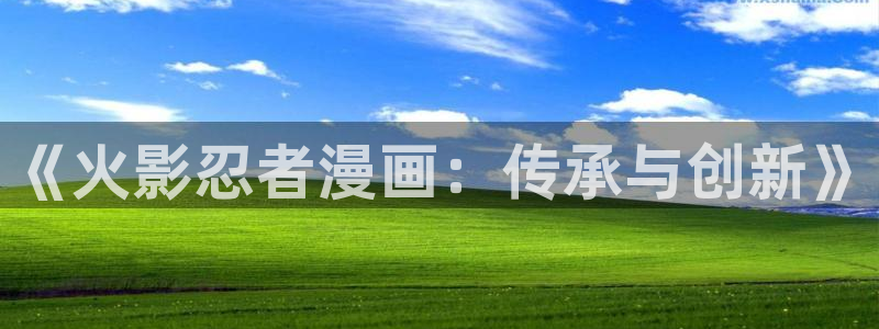 bl腐漫画网：《火影忍者漫画：传承与创新》